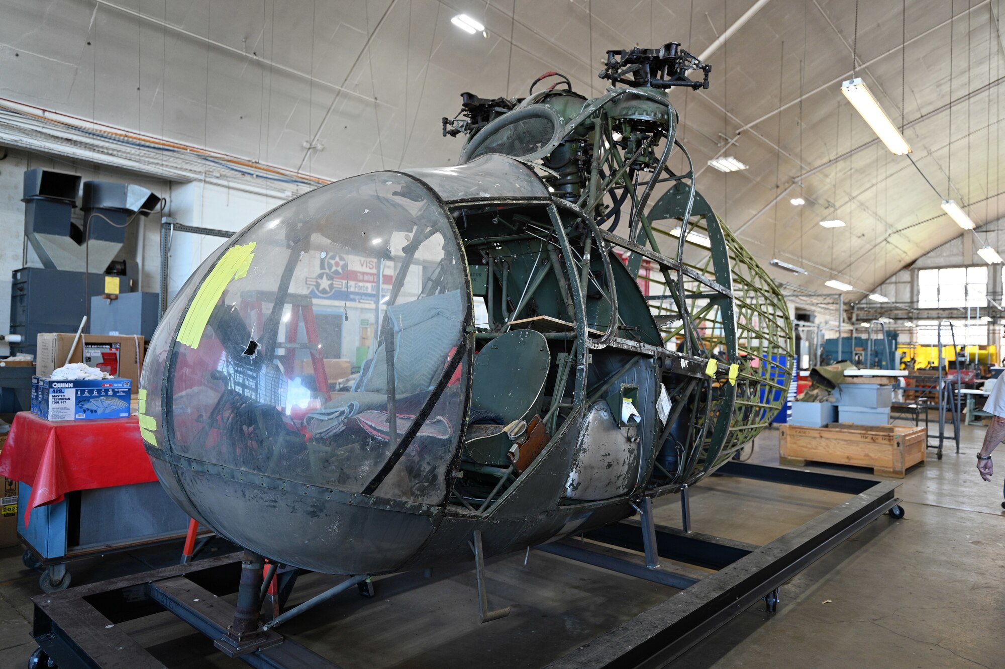 Kellett XR-8 Helicopter Restoration.