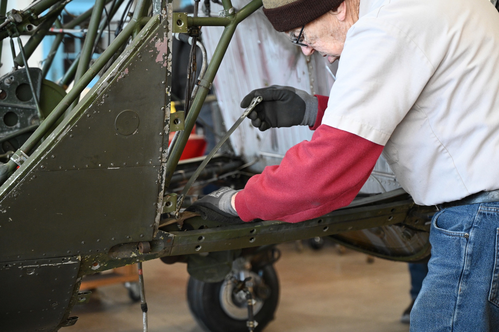 Kellett XR-8 Helicopter Restoration.
