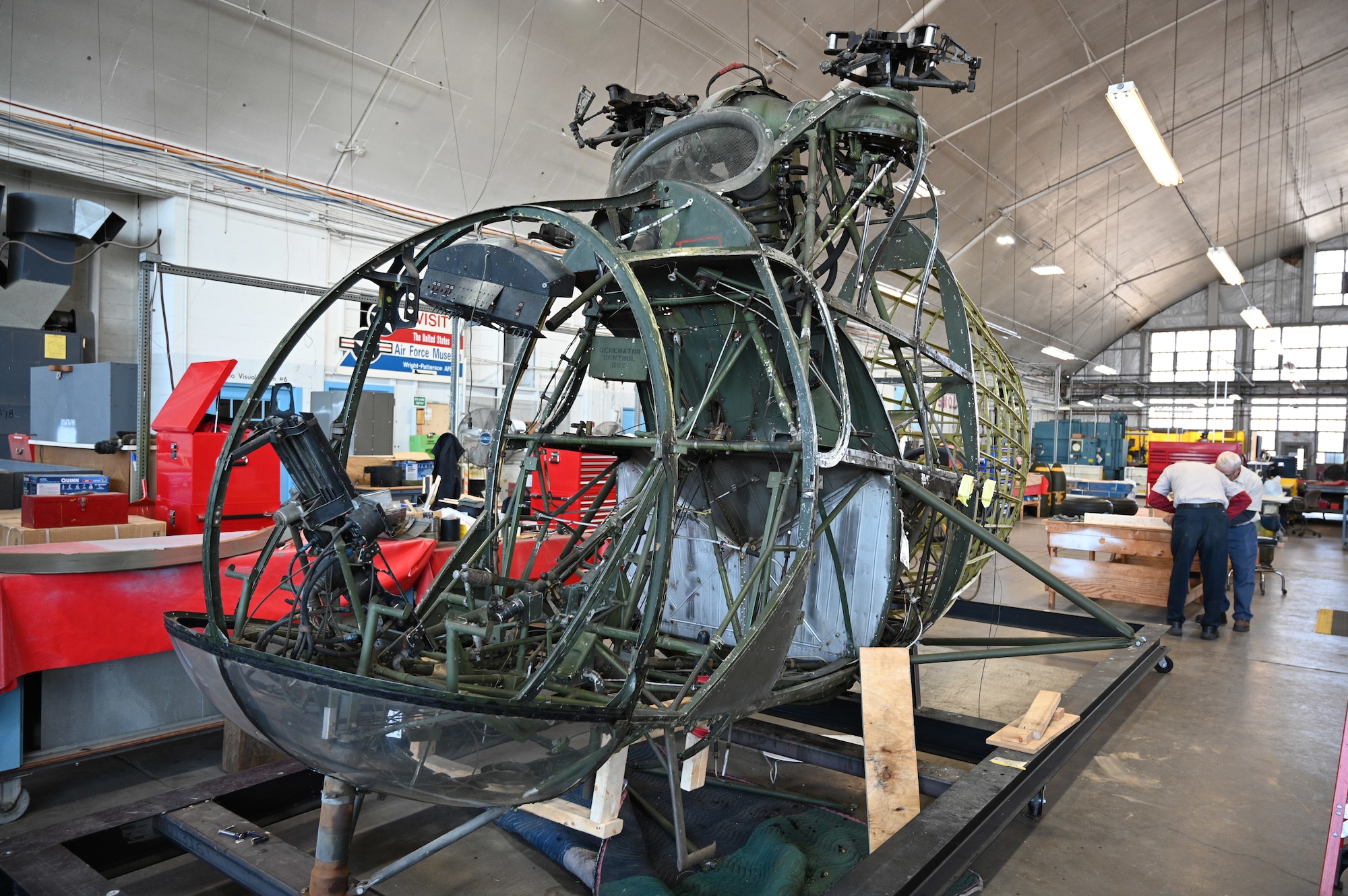 Kellett XR-8 Helicopter Restoration.