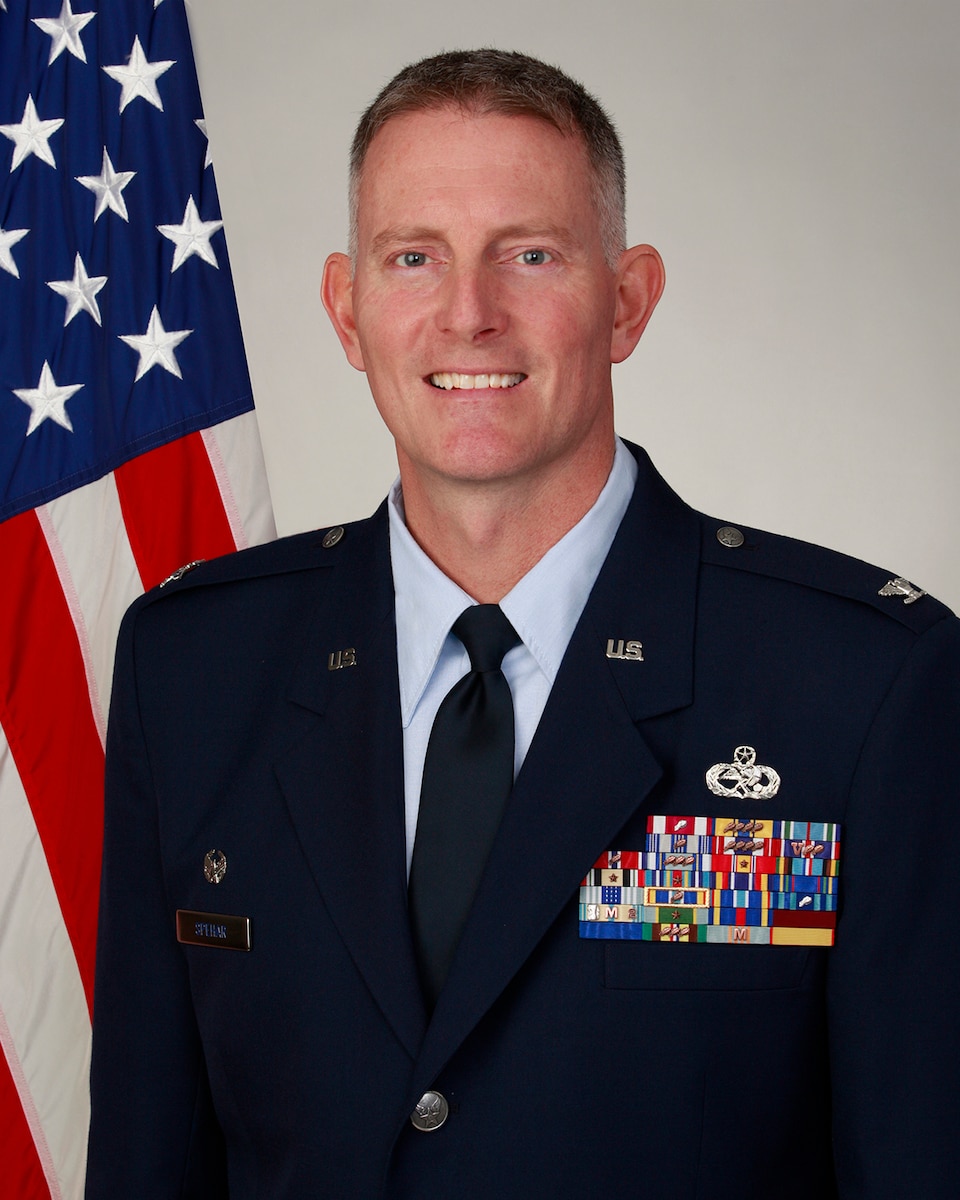 Col. David Spehar, deputy commander of the 127th Wing, Selfridge Air National Guard Base, Michigan, Jan. 24, 2022.