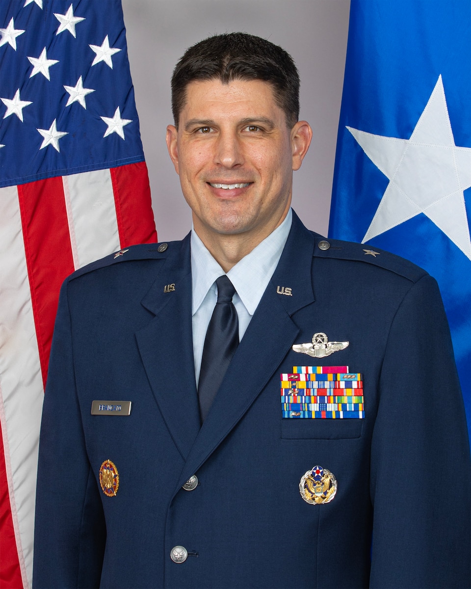 Brig. Gen. Matthew G. Brancato, commander of the 127th Wing and Selfridge Air National Guard Base, Michigan, July 31, 2023.