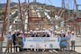 Delegates from the Mekong River Commission and leaders from the U.S. Army Corps of Engineers Pacific Ocean Division take a group photo at Castaic Pumped Storage Plant in southern California, Aug. 15, 2023.