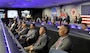 Delegates from the Mekong River Commission and leaders from the U.S. Army Corps of Engineers Pacific Ocean Division receive a briefing at NASA Jet Propulsion Laboratory in Pasadena, California, Aug. 15, 2023.