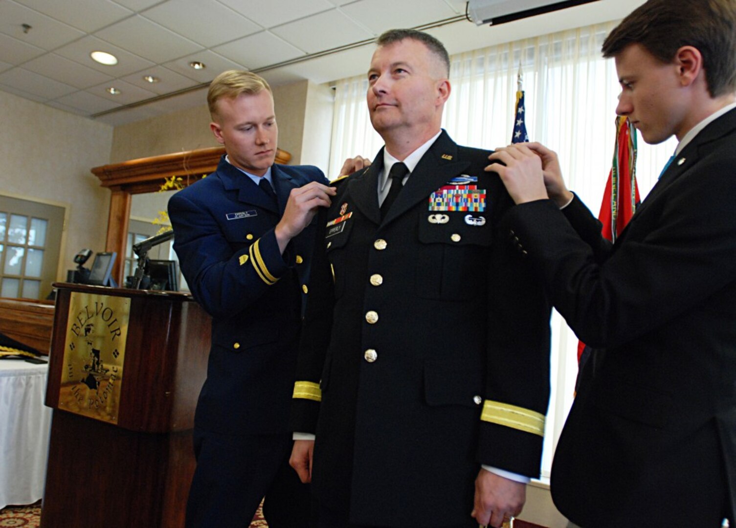 Epperly promoted to brigadier general during Fort Belvoir ceremony