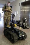 34th CST trains with new robotic technology