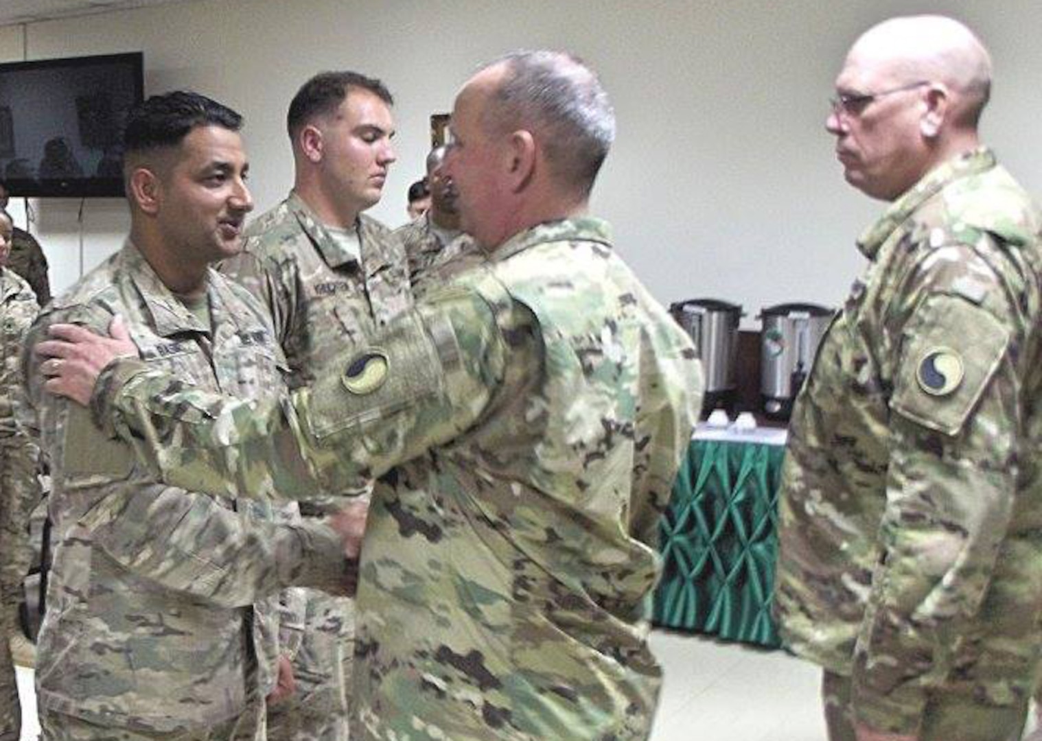 116th IBCT senior leaders visit Task Force Normandy