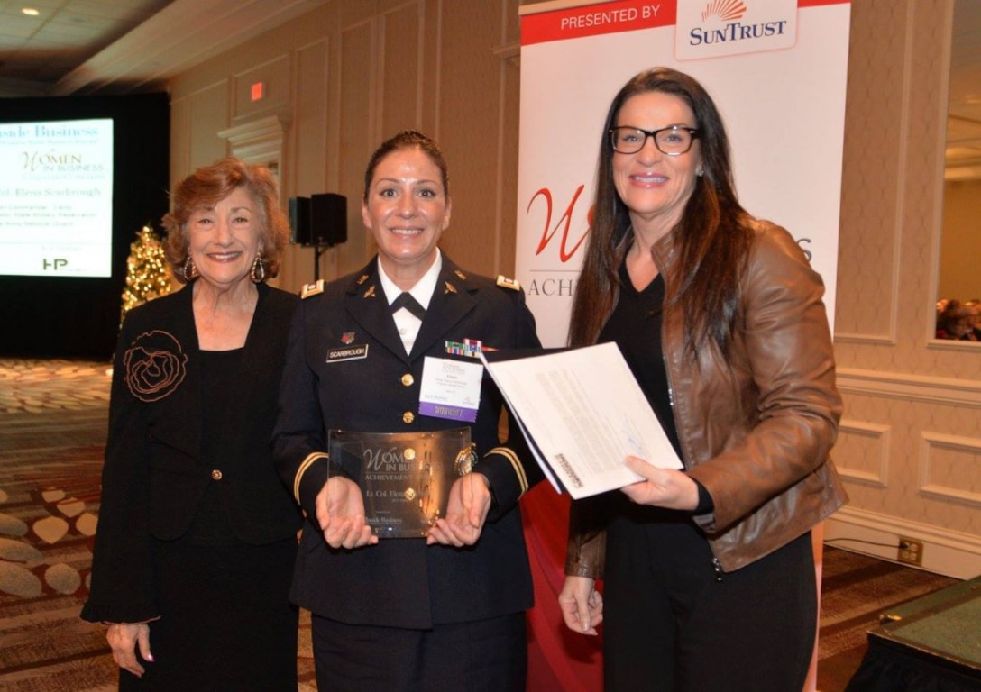 Va. Guard officer honored at 2015 Women in Business Achievement Awards