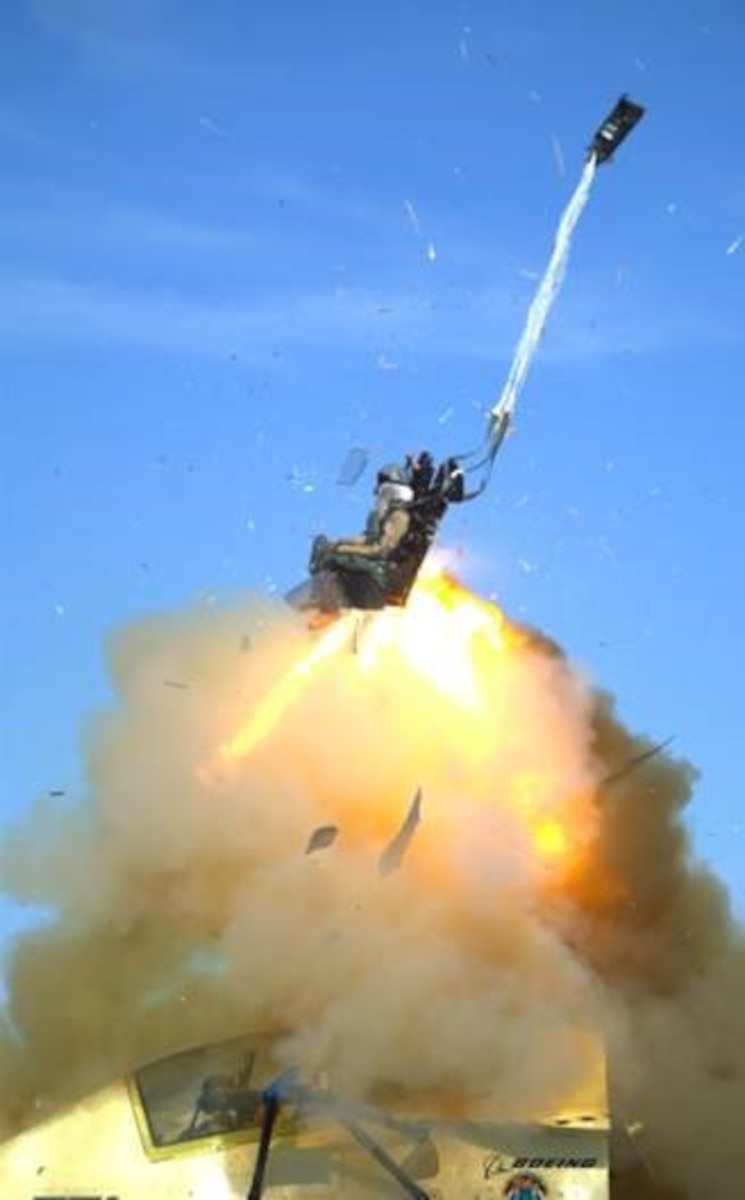 Air Force tests Ejection Seat Drogue Chute for T-7A Red Hawk