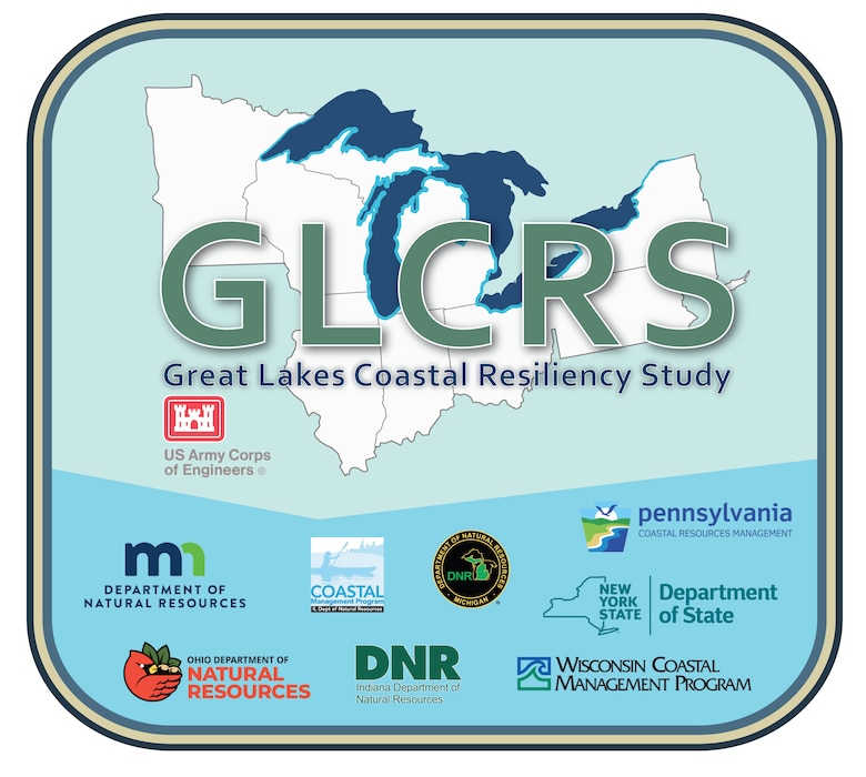 Great Lakes Coastal Resiliency Study graphic