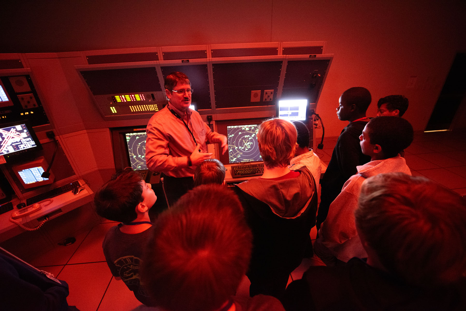 Students visit NIWC Atlantic ATC Training Center