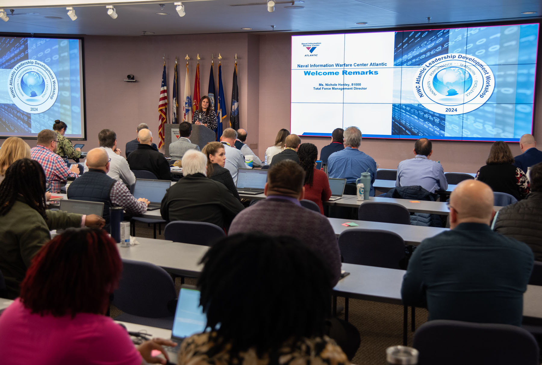 NIWC Atlantic employees attend the 2024 Leadership Development Workshop (LDW)