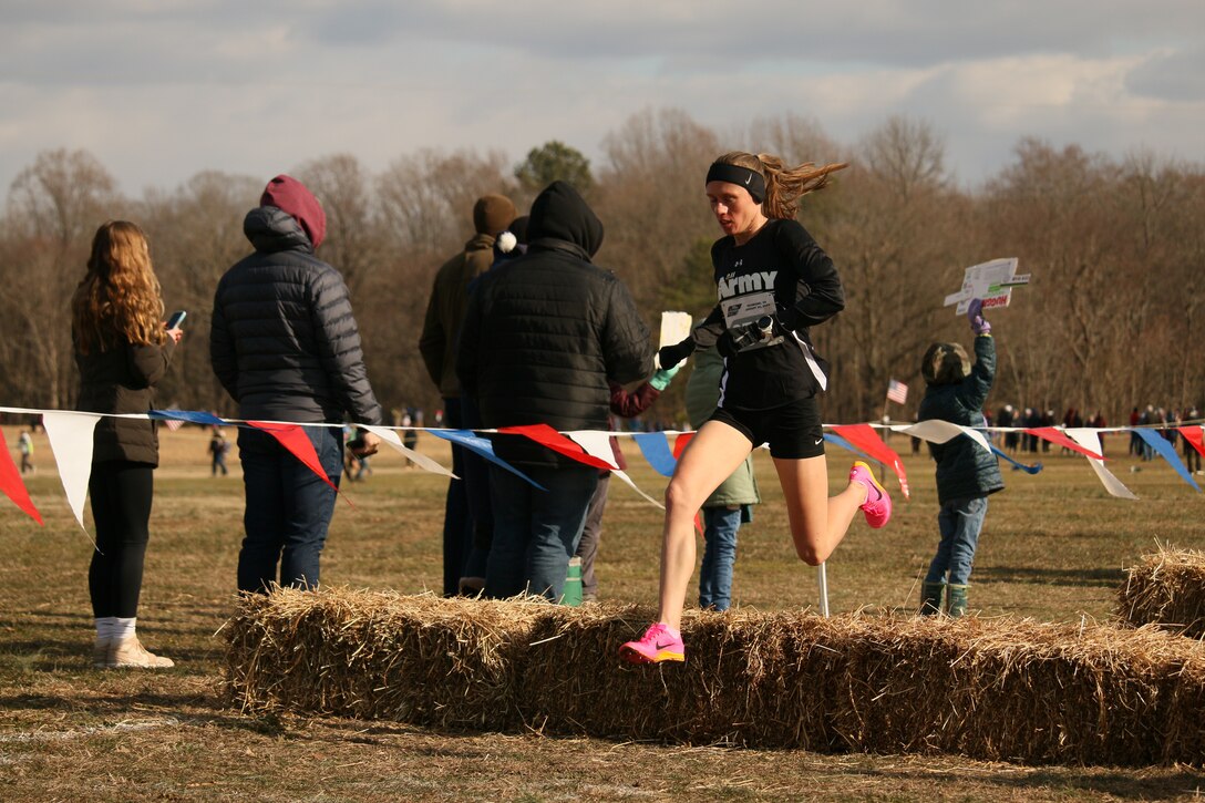 2024 Armed Forces Cross Country Championship held in conjunction with the USA Track and Field Cross Country National Championship in Richmond, Va.  The Armed Forces Championship features teams from the Army, Marine Corps, Navy (with Coast Guard runners), and Air Force (with Space Force Runners).  Department of Defense Photo by Mr. Steven Dinote - Released.