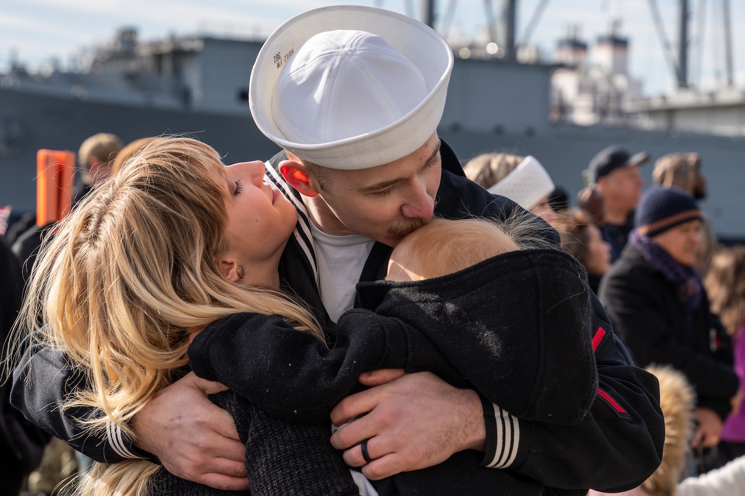 Normandy, part of the Gerald R. Ford Carrier Strike Group, was deployed to the U.S. Naval Forces Europe area of operations, employed by U.S. 6th Fleet to defend U.S., allied and partner interests.