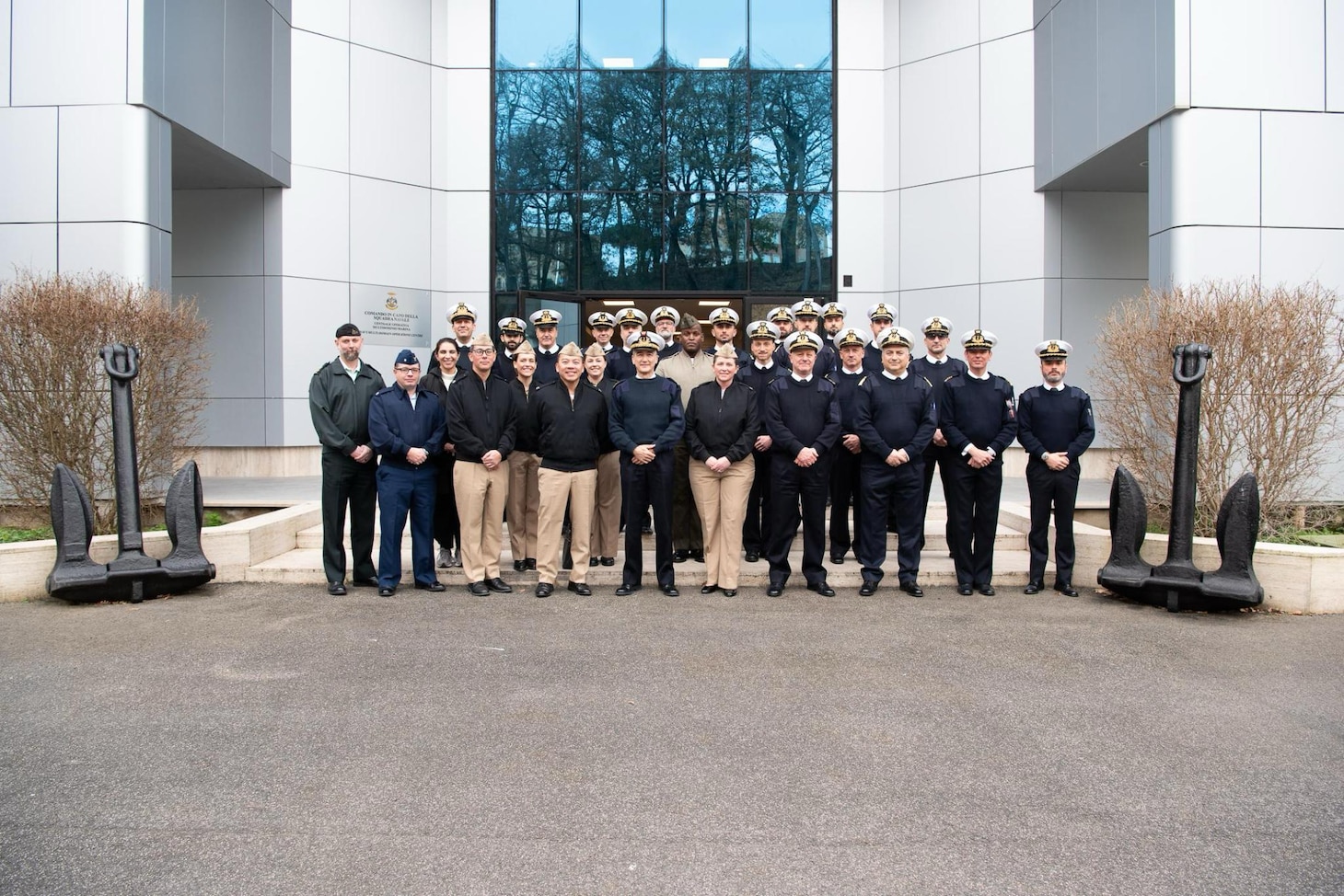 Senior leadership assigned to U.S. 7th Fleet conducted staff talks with members of the Italian Navy’s Commander in Chief Naval Fleet as part of a leadership engagement aboard the Santa Rosa Navy Compound, Jan 11-12. U.S. 7th Fleet is the U.S. Navy's largest forward-deployed numbered fleet, and routinely interacts and operates with allies and partners in preserving a free and open Indo-Pacific region. (Courtesy Photo)