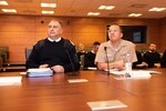 Senior leadership assigned to U.S. 7th Fleet conducted staff talks with members of the Italian Navy’s Commander in Chief Naval Fleet as part of a leadership engagement aboard the Santa Rosa Navy Compound, Jan 11-12. U.S. 7th Fleet is the U.S. Navy's largest forward-deployed numbered fleet, and routinely interacts and operates with allies and partners in preserving a free and open Indo-Pacific region. (Courtesy Photo)