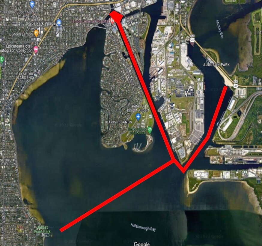 The Coast Guard, Coast Guard Auxiliary and partner agencies will be enforcing a safety zone for the Gasparilla Parade in Tampa Bay from 9 a.m. to 6 p.m., Jan. 27, 2024. All boaters are advised to monitor VHF Ch. 16 and contact the Coast Guard or other nearby agency partners in the event of a water emergency. (U.S. Coast Guard)