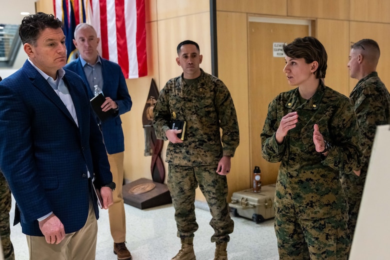 ASD-SOLIC Christopher Maier visits MARSOC