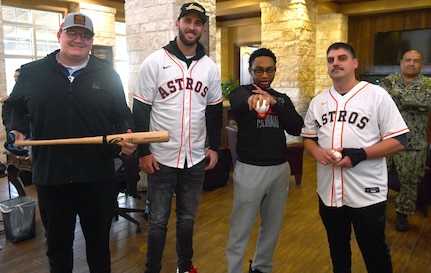 Astros Caravan make stop at JBSA-Fort Sam Houston