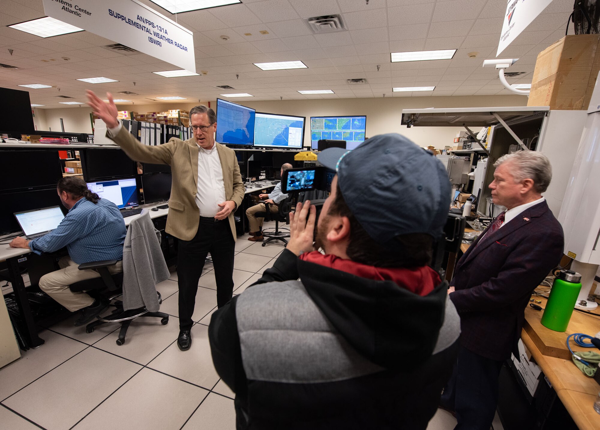 NIWC Atlantic Air Traffic Control (ATC) and Polar Programs opened its doors to local media outlets January 18.