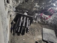 work on McNary Navigation Lock Gudgeon Anchors