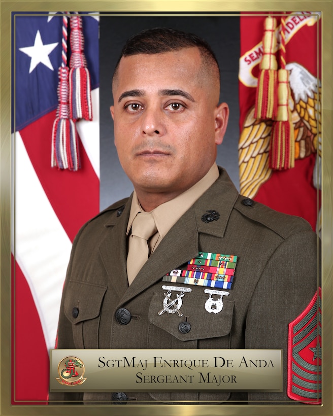 Senior Enlisted Leader, Marine Medium Tiltrotor Squadron 265
