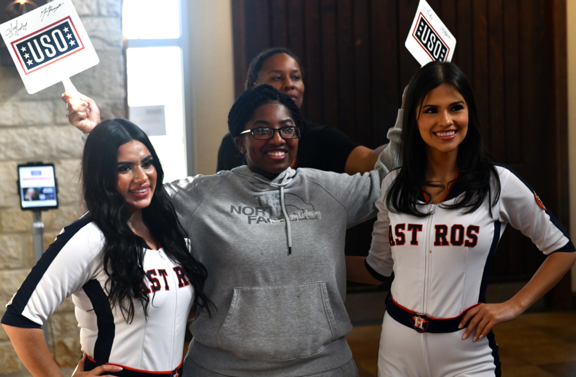 Astros Caravan make stop at JBSA-Fort Sam Houston