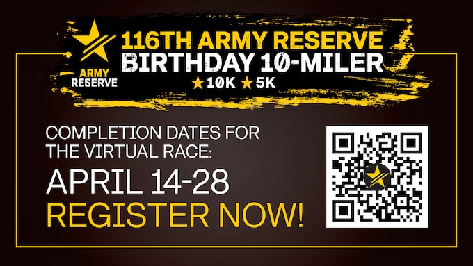 116th Army Reserve Birthday 10-Miler