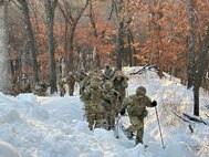 88th Readiness Division Soldiers embrace cold-weather training at Fort McCoy
