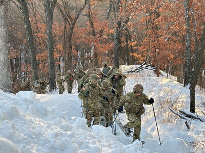 88th Readiness Division Soldiers embrace cold-weather training at Fort McCoy