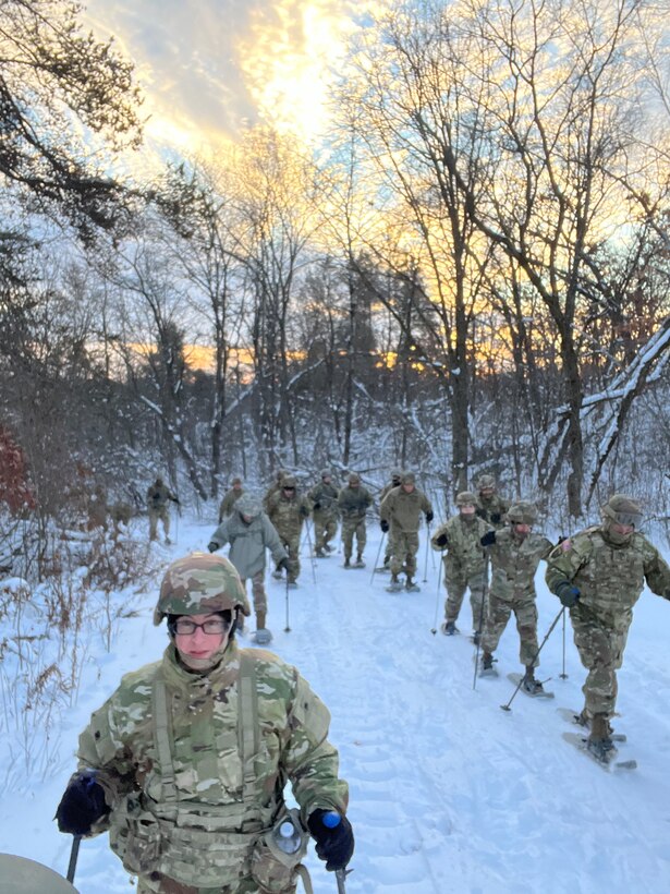 88th Readiness Division Soldiers embrace cold-weather training at Fort McCoy