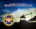 Offutt AFB parade field Heartland of America Band official log and banner