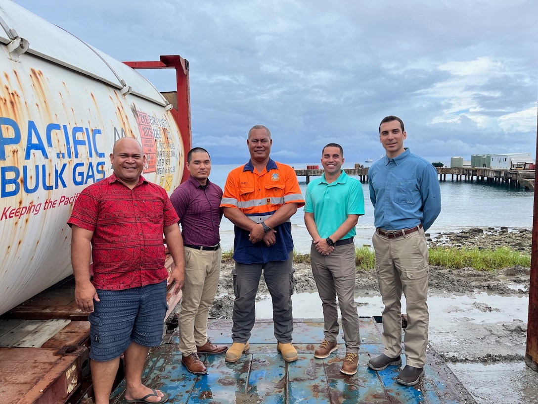From December 12 through 18, 2023, IPS delegates collaborated with Tuvaluan officials to enhance port security in Funafuti. By working together, the Coast Guard and its partners are creating a safer and more secure maritime environment for all. (U.S. Coast Guard courtesy photo)