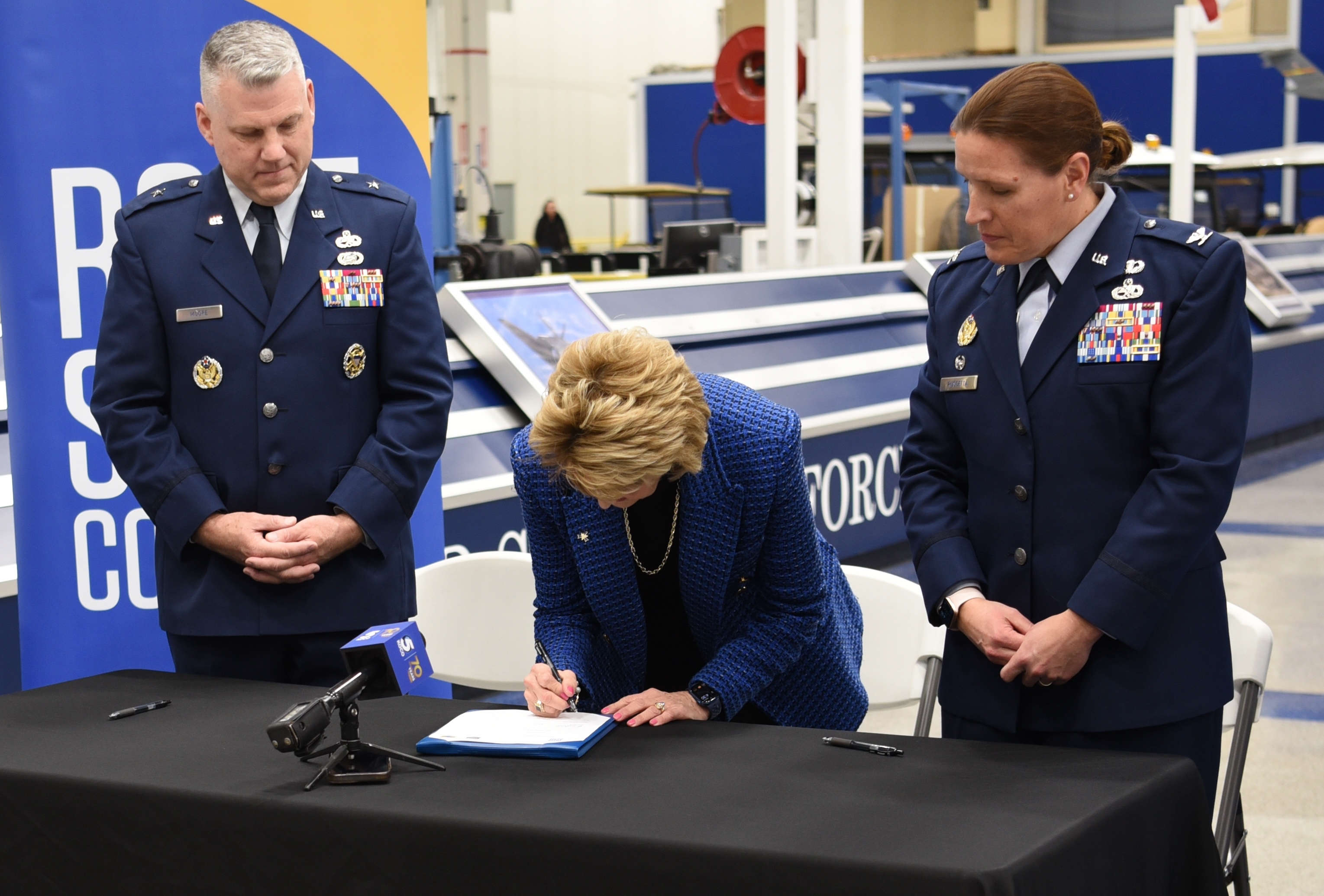 Tinker Air Force Base Celebrates Educational Partnership with Rose