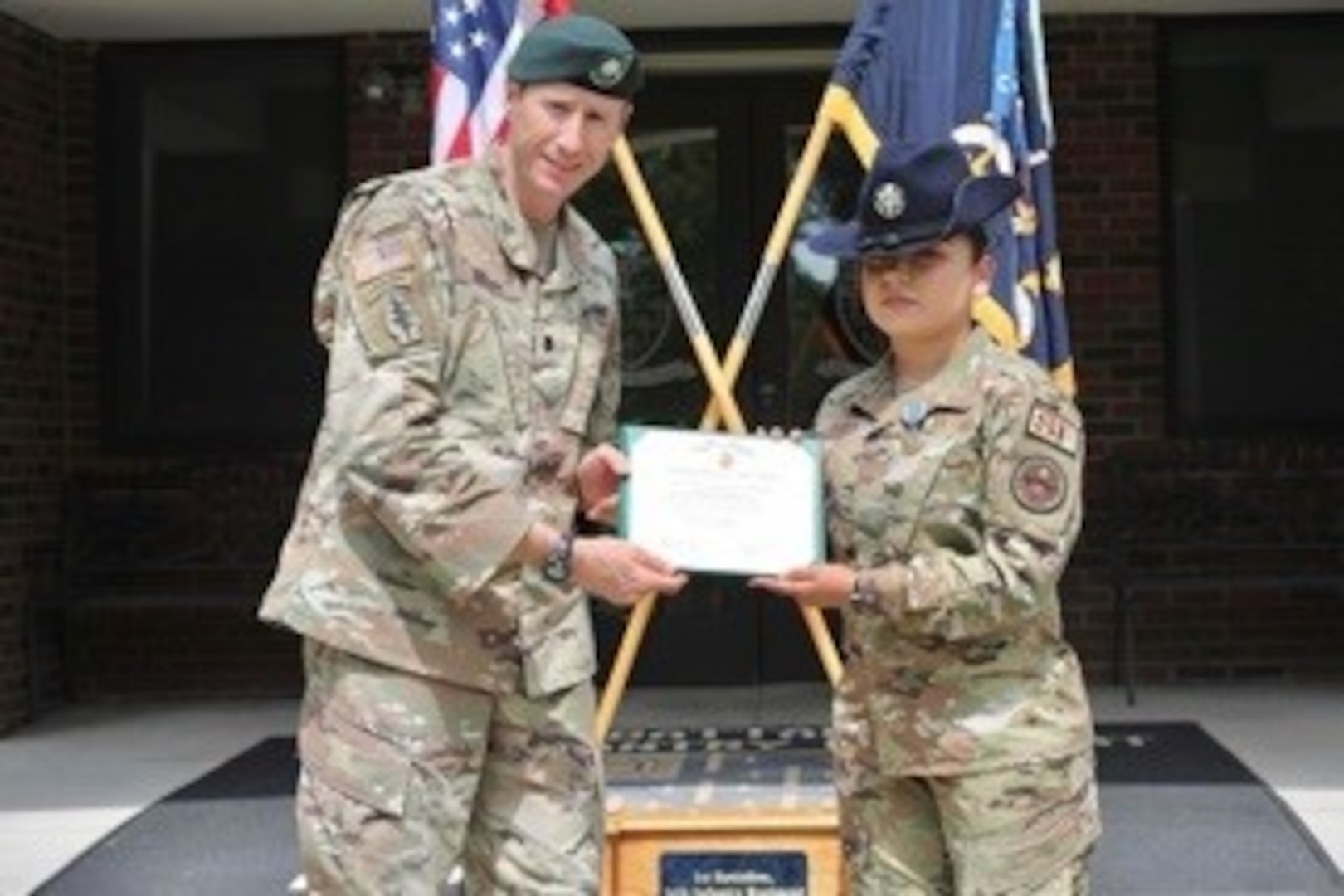 Military Training Instructor excels in Joint Service drill sergeant exchange program
