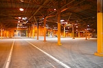 A large, empty warehouse.