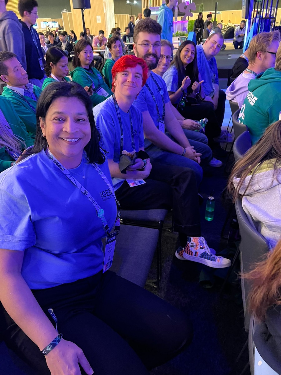 The Wright State University International Genetically Engineered Machine, or iGEM, team attends the annual iGEM Jamboree held in Paris, France, Nov. 2, 2023. The Wright State Team, sponsored by the Air Force Research Laboratory, took a gold medal at the Jamboree which hosted 4,000 attendees across 400 teams from over 50 countries, according to the organization’s website. Faculty members from both the Dayton and Lake campuses as well as AFRL scientists mentor and advised the teams (Courtesy photo / Dr. Madhavi Kadakia).