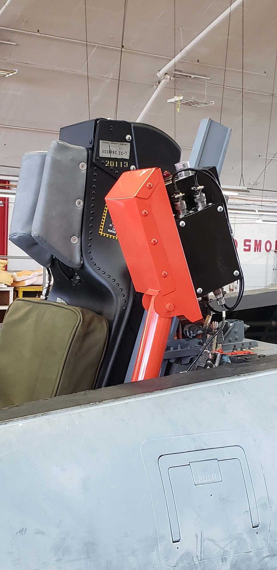 McDonnell Douglas F-15 Streak Eagle restoration.