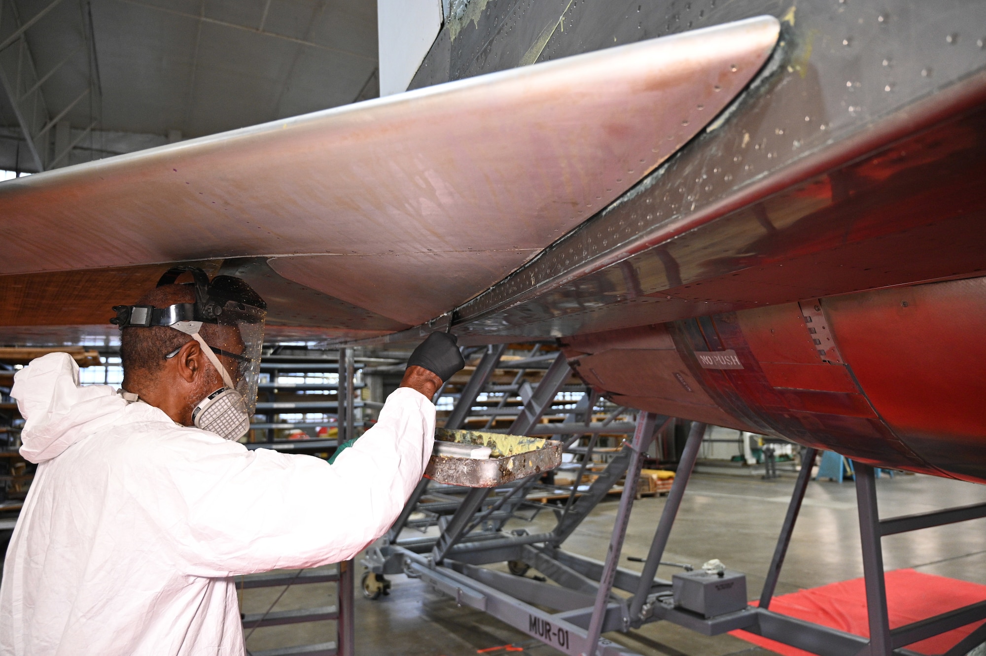 McDonnell Douglas F-15 Streak Eagle restoration.