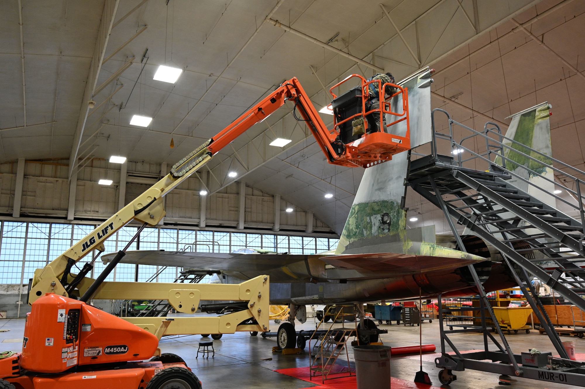 McDonnell Douglas F-15 Streak Eagle restoration.