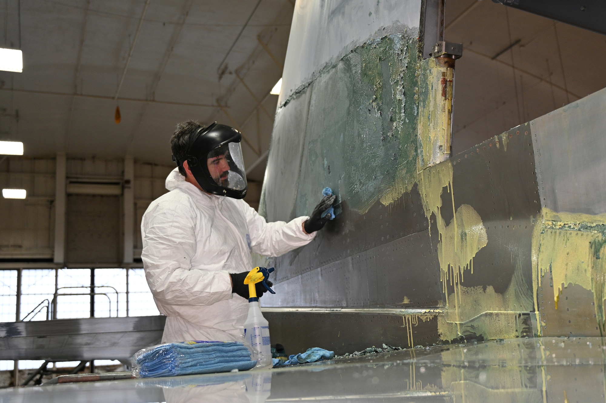 McDonnell Douglas F-15 Streak Eagle restoration.