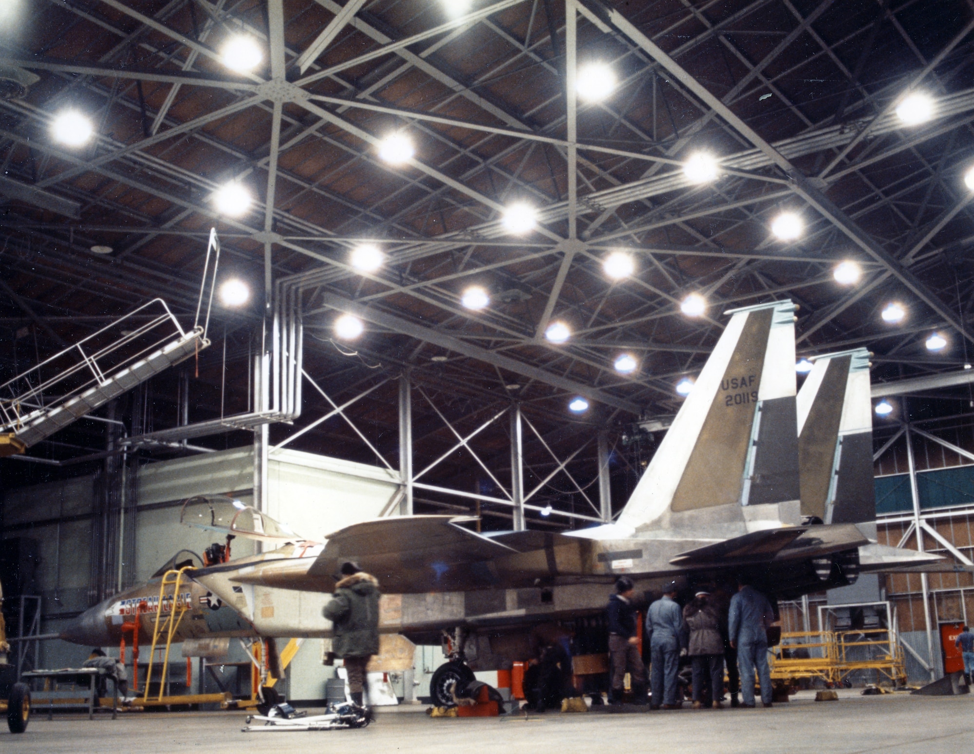 Historic photo of the McDonnell Douglas F-15 Streak Eagle.