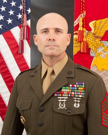 Sergeant Major Joseph Caputo, U.S. Marine Corps. Sergeant Major, Marine Corps Base Hawaii.
