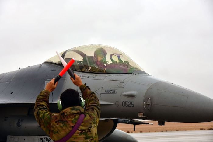 marshaling a jet