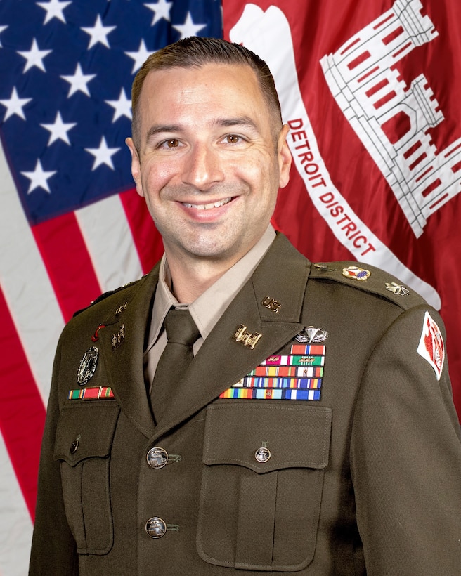 Lieutenant Colonel Brett M. Boyle Commander, U.S. Army Corps of Engineers, Detroit District, Michigan.