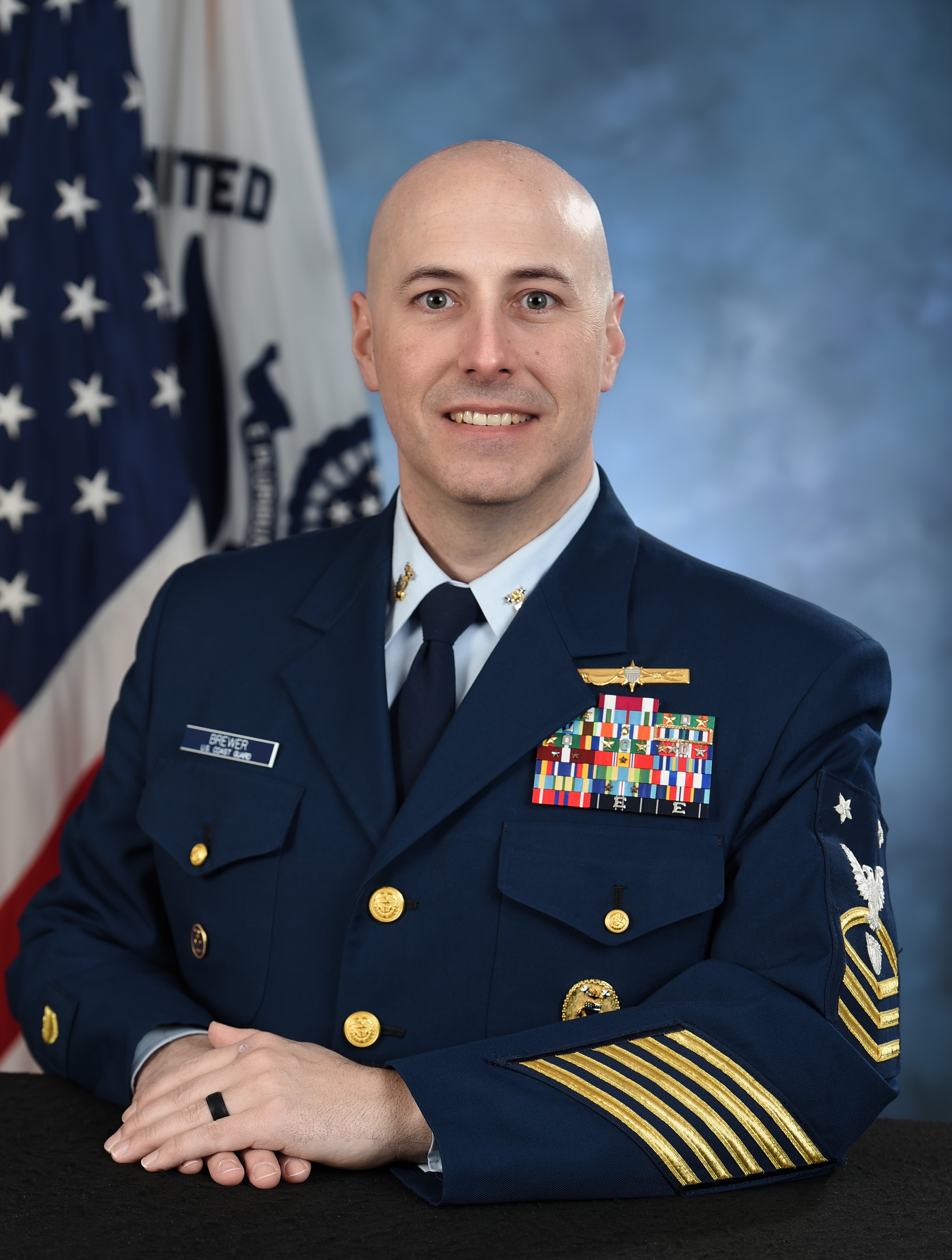Command Master Chief Michael A. Brewer > United States Coast Guard