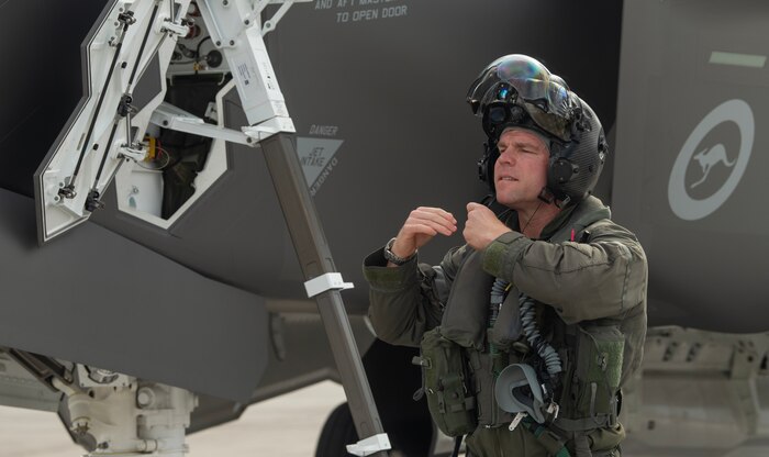 Royal Australian Air Force (RAAF) Wing Commander Adrian Kiely