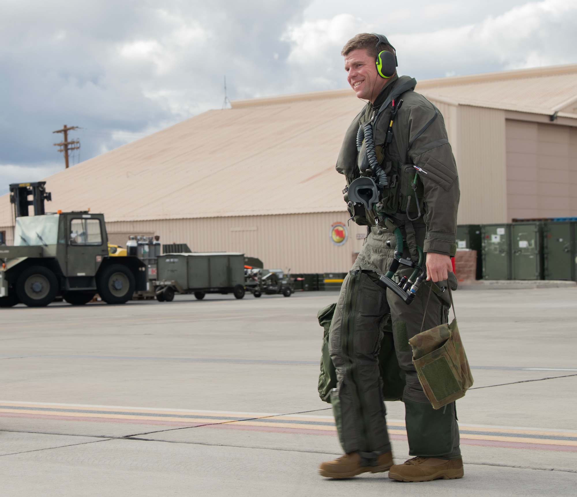 Royal Australian Air Force (RAAF) Wing Commander Adrian Kiely