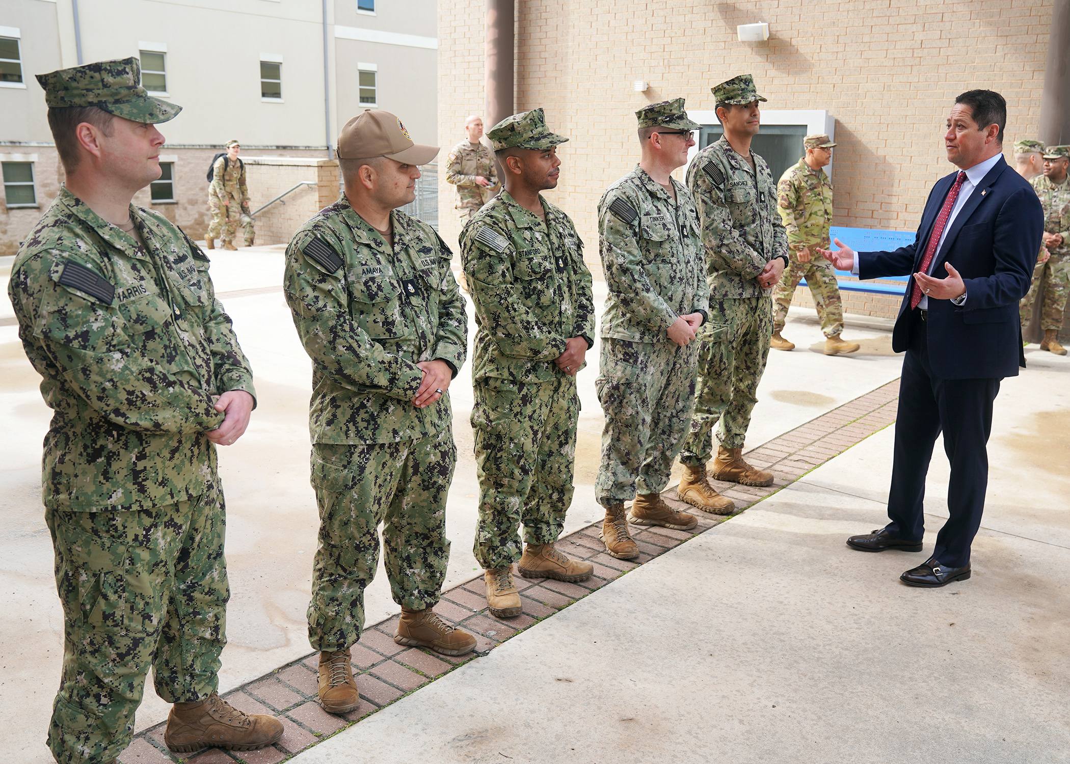 U.S. Rep. Tony Gonzales recognizes Navy Chiefs for taking Care of One