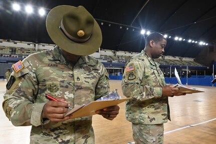 Junior Reserve Officers' Training Corps (JROTC) teams from a dozen D.C. metropolitan area schools competed in the 2024 JROTC “Best of the Best” Drill Competition at the D.C. Armory, Jan. 27, 2024. The regional qualifier is a collaboration between D.C. Public Schools, D.C. Government Operations, and the D.C. National Guard.