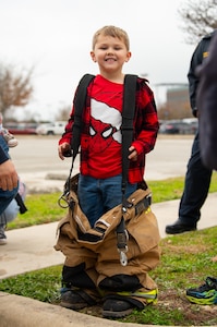 Sparky The Fire Dog Helps Children Through PCS Hardship